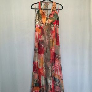 Dress Barn Halter Maxi Dress 12